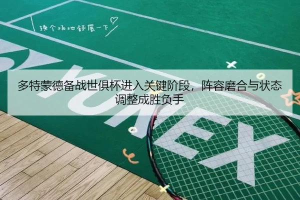 多特蒙德备战世俱杯进入关键阶段，阵容磨合与状态调整成胜负手 | kaiyun
